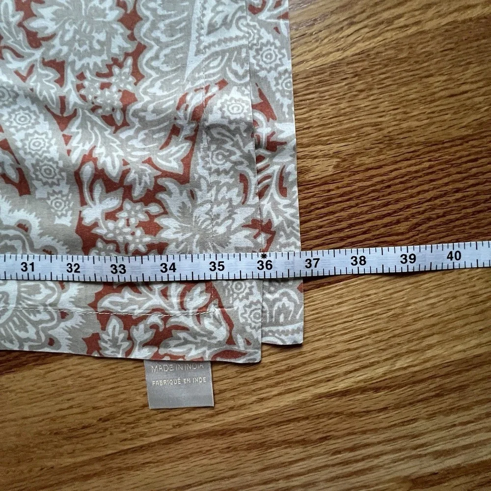 Williams Sonoma Paisley‎ Floral Tablecloth 72x106